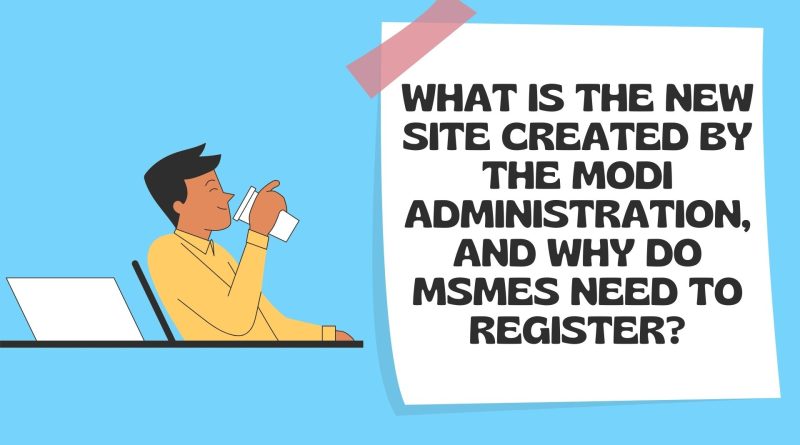 why do MSMEs need to register